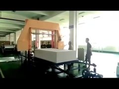 Tdp-1650 / 2150 পু ফোম কাটিং মেশিন ফ্ল্যাট স্বয়ংক্রিয় ফোম কাটিং মেশিন