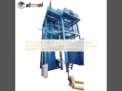 বৃত্তাকার সিলিন্ডার বাষ্প চাপ বাঁধক ছাঁচনির্মাণ রিবন্ড ফোমিং মেশিন একক ডাবল ট্রিপল চতুর্গুণ পঞ্চগুণ সাতগুণ একযোগে অবিচ্ছিন্ন উত্পাদন লাইন