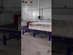 পিইউ রিজিড ফোম কাটিং মেশিন ১২০ আইএলডি ব্লক অনুভূমিক বিভাজন মেশিন