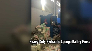 ইন্ডাস্ট্রিয়াল হাইড্রোলিক স্পঞ্জ বেলার - স্টিল বডি, প্রিমিয়াম পার্টস, ক্রমাগত স্রাব, এবং কাস্টম অটোমা