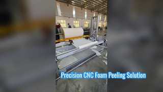 PU নলাকার ফোমের জন্য উচ্চ নির্ভুলতা CNC ফোম পিলার