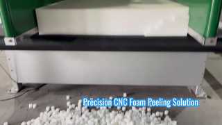 উচ্চ মানের PU ফোম রোলসের জন্য যথার্থ CNC ফোম পিলার