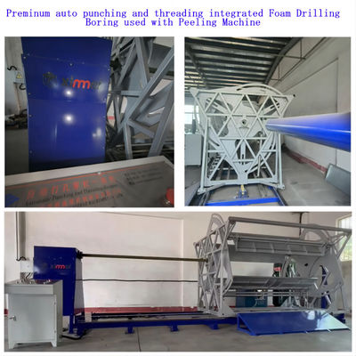 C518 Punching বৃত্তাকার ফোয়ারা ছিদ্র এক ফোয়ারা ড্রিলিং মেশিন সেট মধ্যে ইন্টিগ্রেটেড Peeling মেশিন