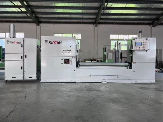 পিএলসি কন্ট্রোল সিস্টেমের সাথে সজ্জিত উচ্চ প্রান্তের নির্ভুলতা পিলিং মেশিন ফোম স্পঞ্জ ইভা ইপিই কাটার