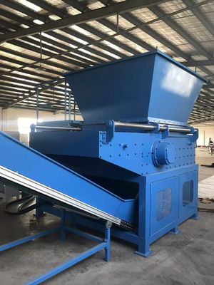 পুনর্ব্যবহৃত স্পঞ্জ Shredder একক শ্যাফ্ট Shredding মেশিন Foam EVA PE EPE