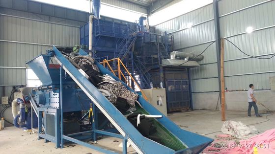 ভারী দায়িত্ব টেকসই স্পঞ্জ Shredding মেশিন Crusher, Crushing Foam PE EVA EPE